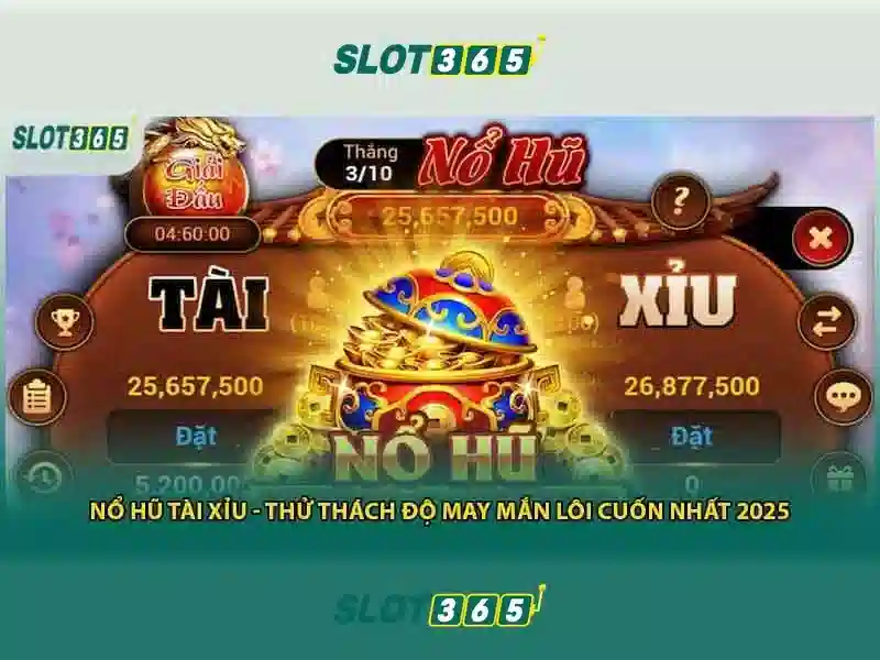 Slot365 - Trải nghiệm cược trực tuyến tuyệt vời