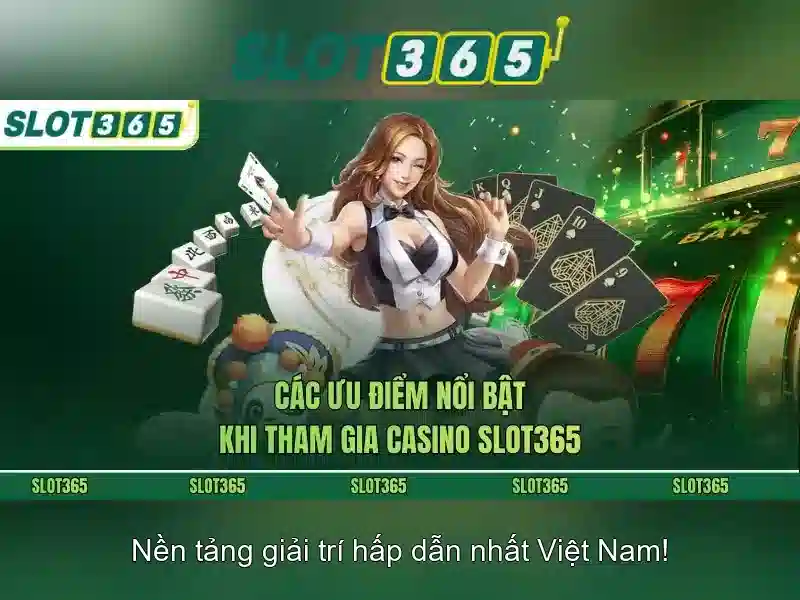 Slot365: Trải nghiệm slot trực tuyến toàn diện