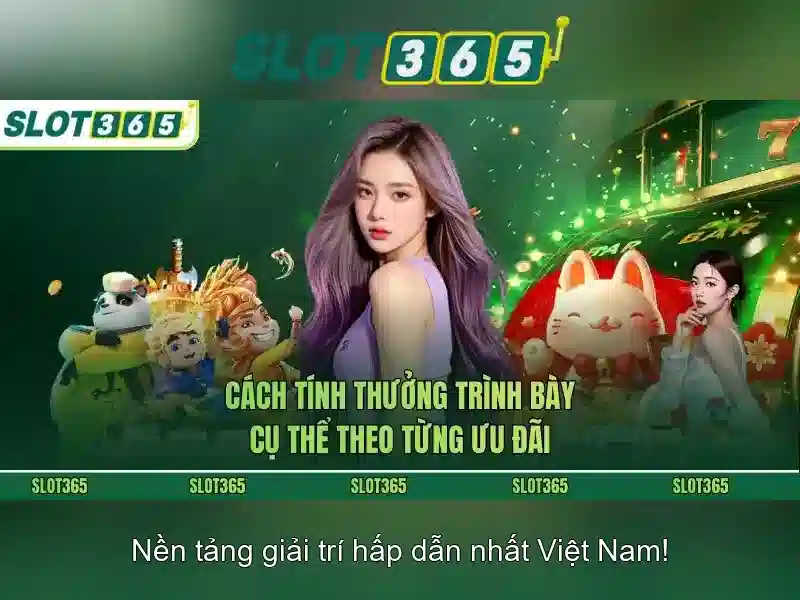 Slot365: Trải nghiệm trò chơi slot trực tuyến an toàn và hấp dẫn